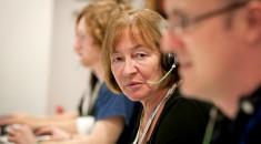 Call centre staff