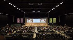 Inside the hall during a UNISON conference