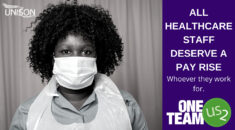 One Team NHS Us2 campaign graphic