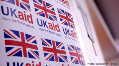 UK aid branding