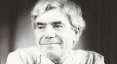 Black and white head shot of David Williams, general secretary of Cohse from 1984 to ap87.