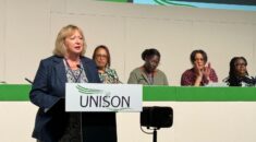 Christina speaking at 2025 Black members conference