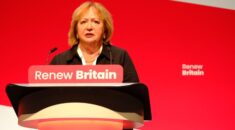 Christina McAnea speaking at Labour conference 2025