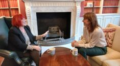 Andrea Egan and Rachael Reeves