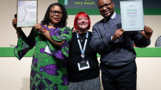 Sandra Okwara (left) and Kevin Imoloame (right)