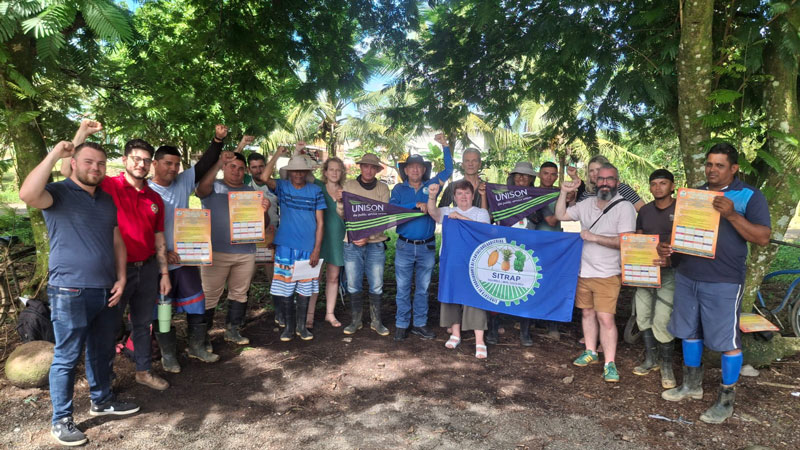 Central American plantation workers are growing in power – with UNISON’s help